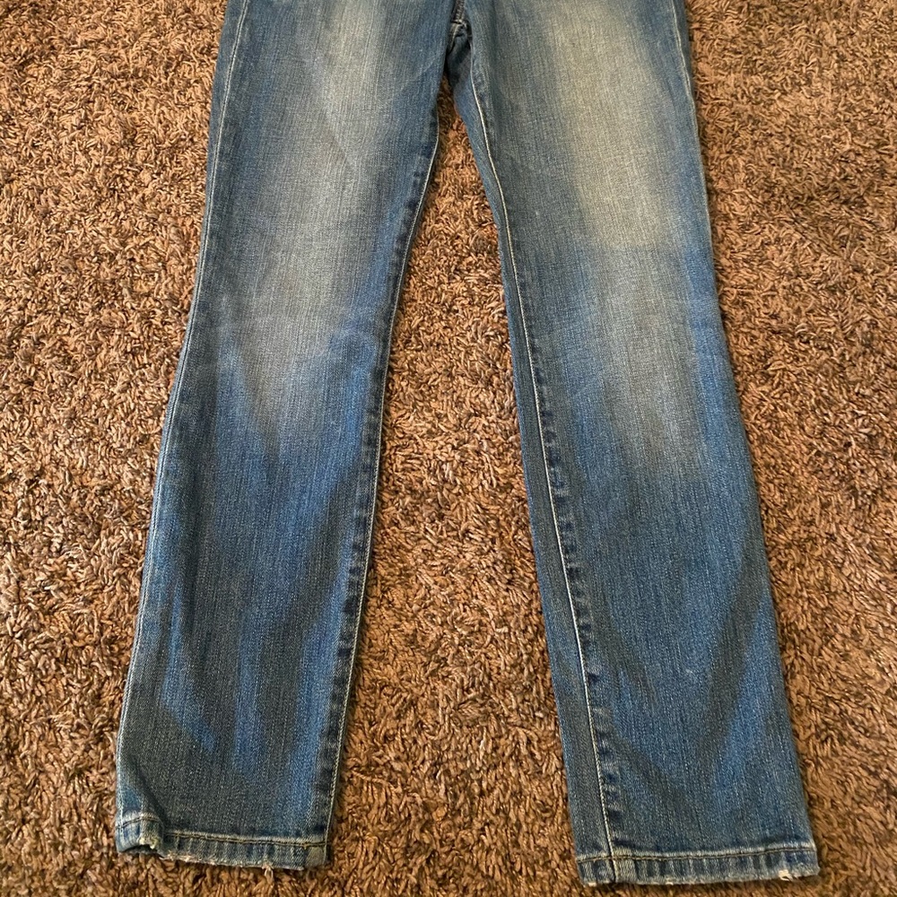 Light Wash Distressed Joe’s Jeans Straight Leg